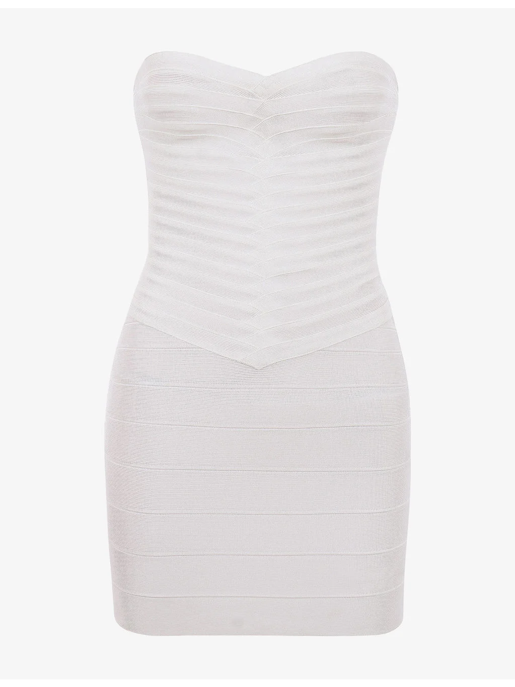 The Sweetheart Strapless Stretch-Woven Mini Dress - 1