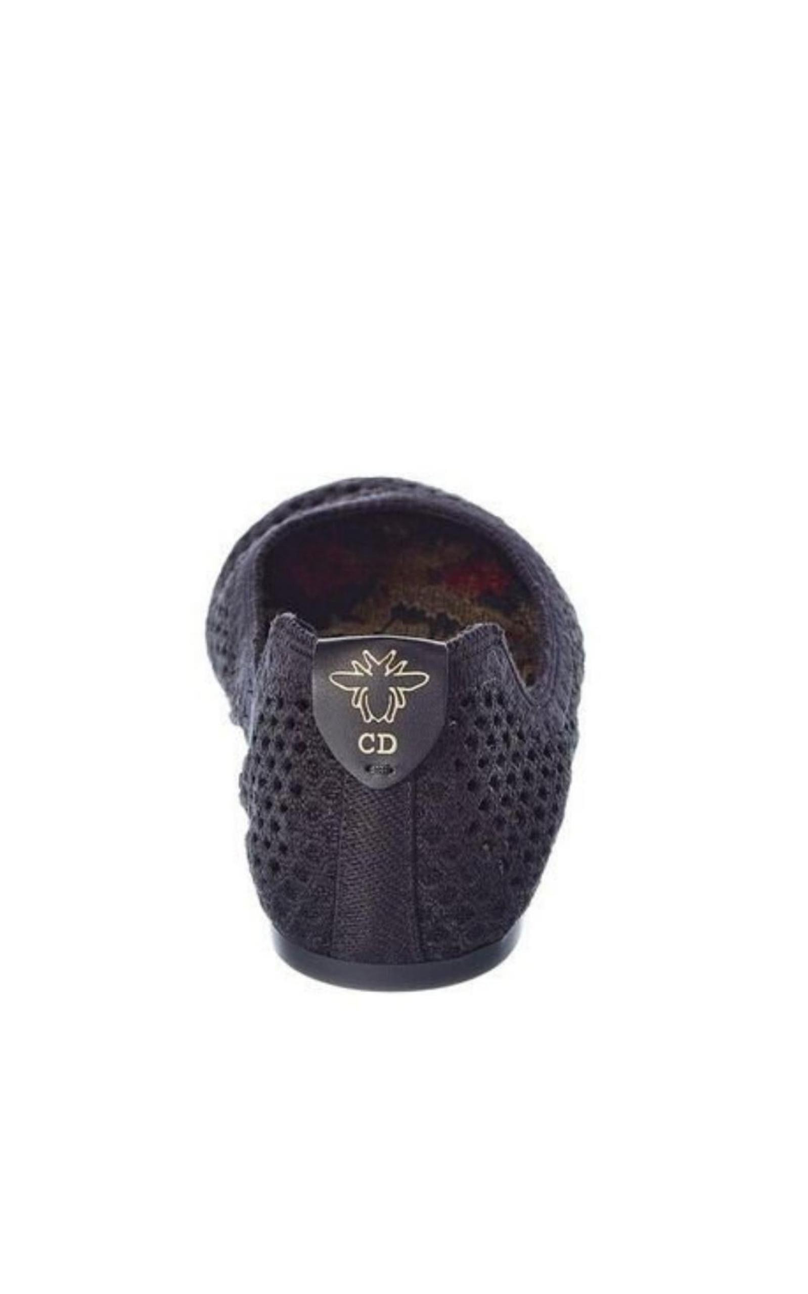 Poeme Cotton Ankle-Tie Ballerina Flats - 4