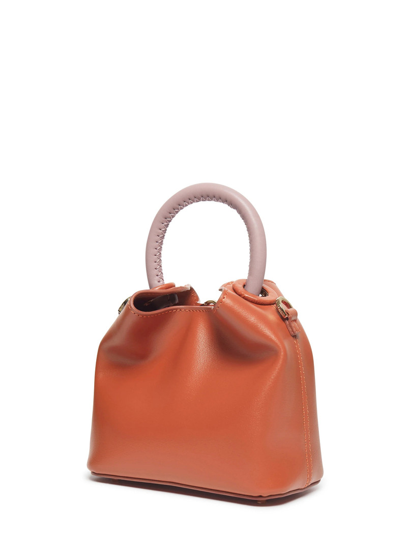 Elleme Madeleine Leather Brick Red/Mauve outlook