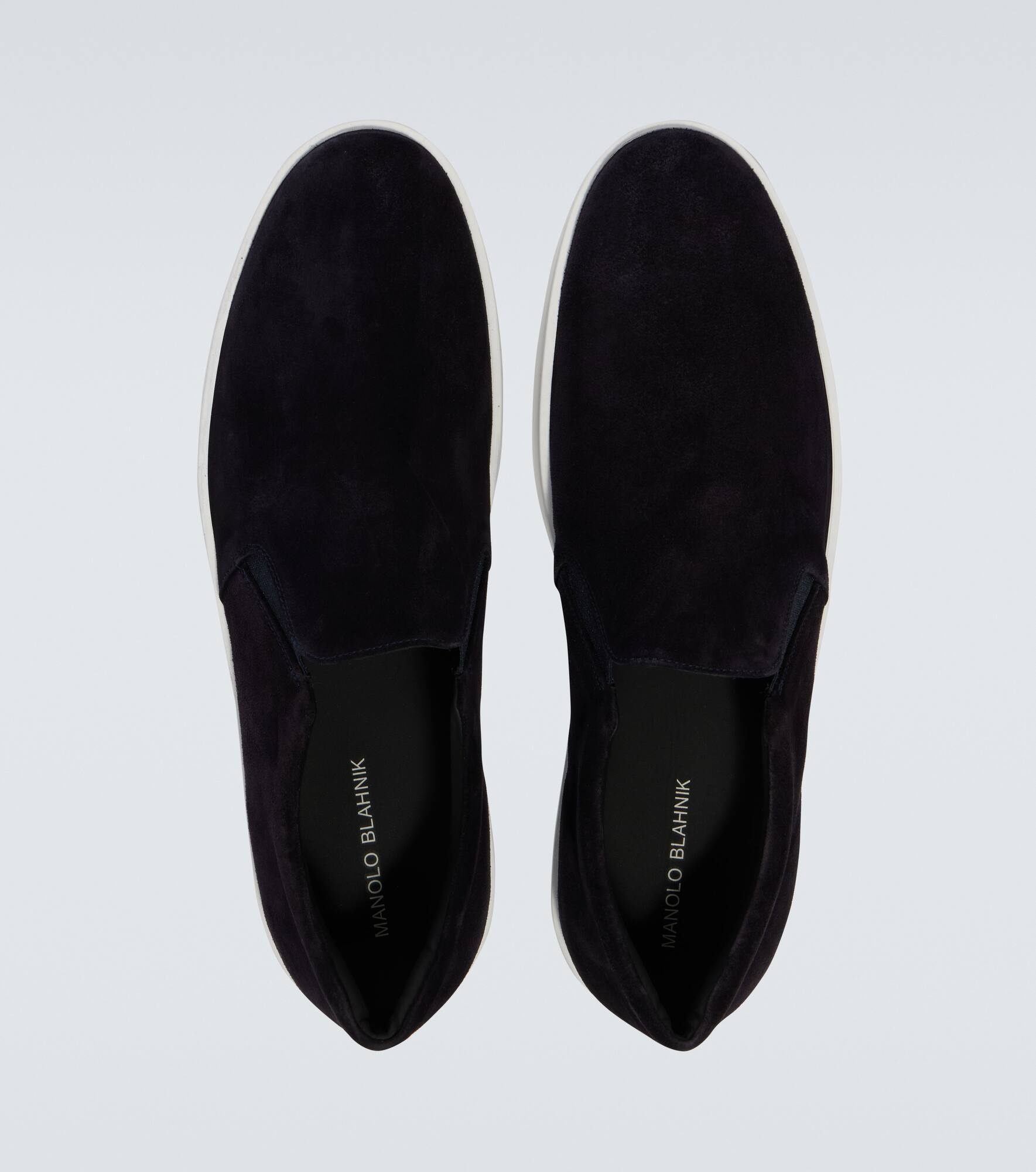 Nadores suede slip-on sneakers - 4