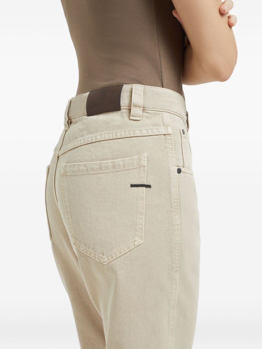 straight-leg trousers - 5