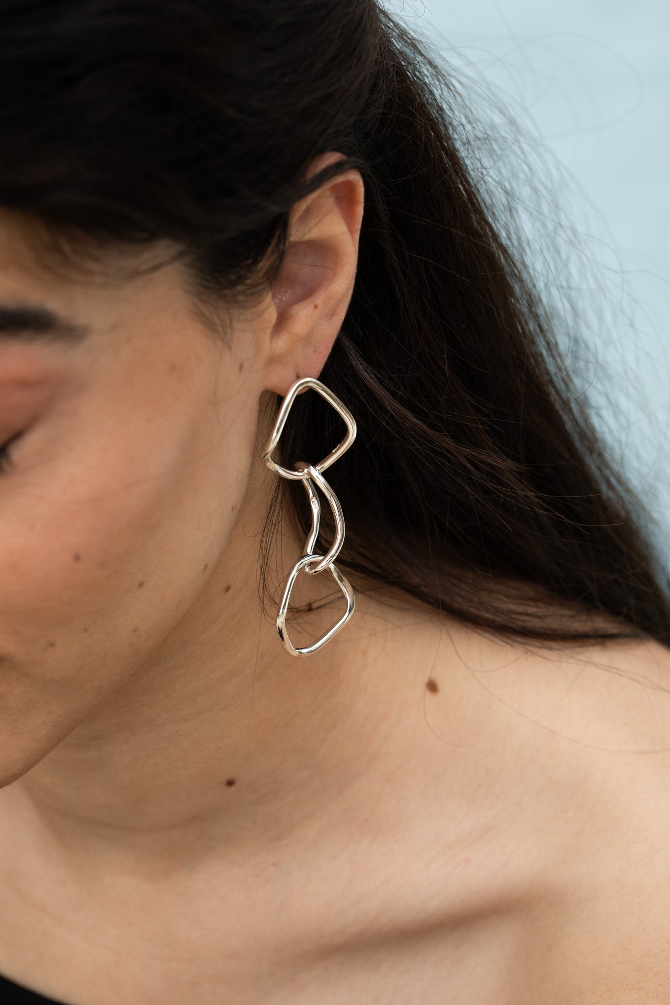 Hermes Earrings in Silver - 2