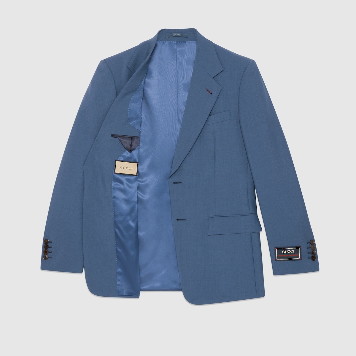 Wool mohair formal jacket with label - 7