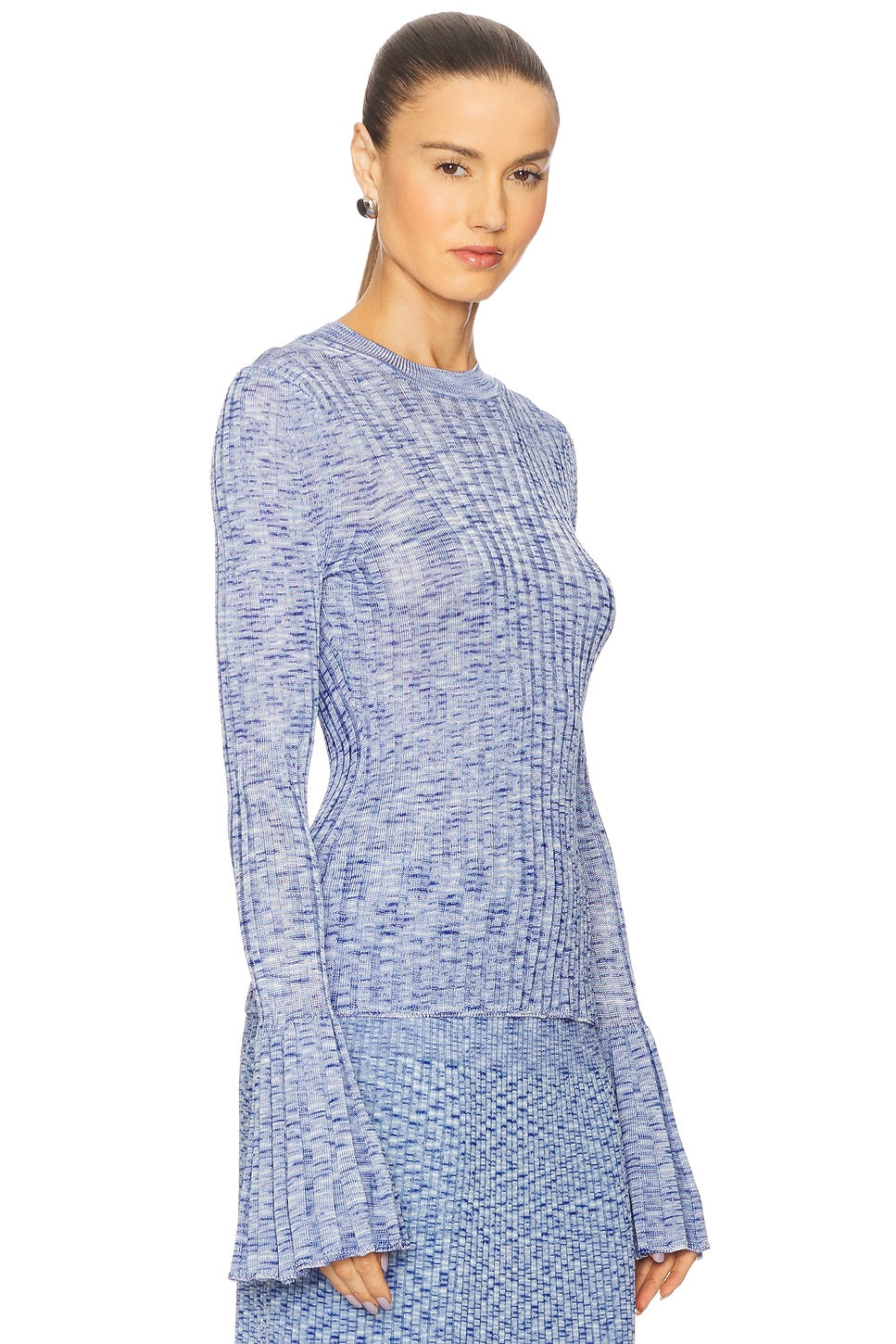 Mouline Long Sleeve Top - 2