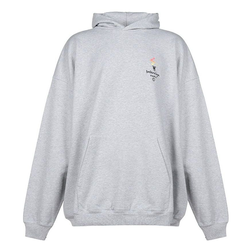 Men's Balenciaga Loose Version Sports Gray 620973TIV451167 - 1