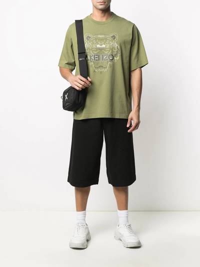 KENZO Tiger print oversized T-shirt outlook