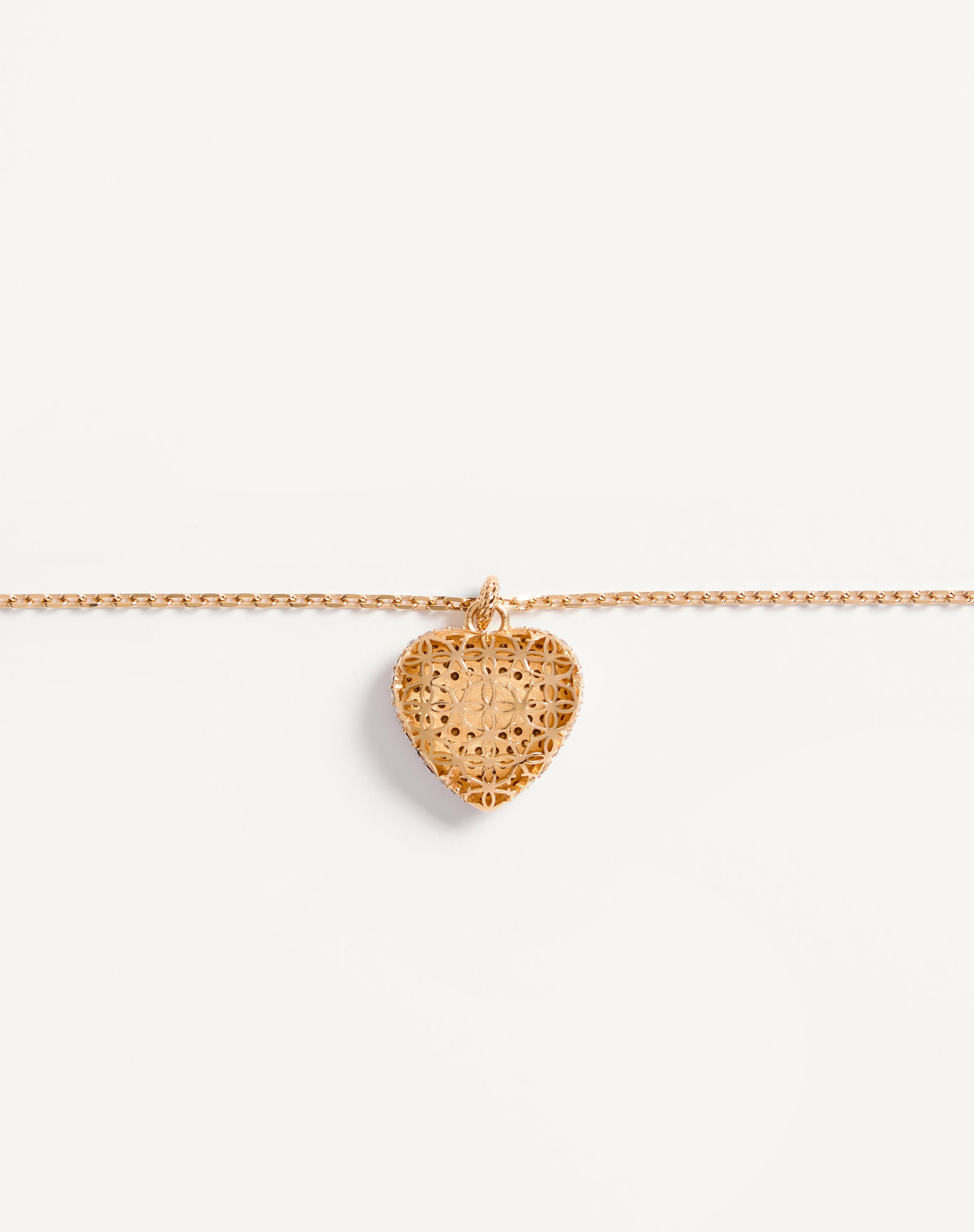 COEUR ROYAL NECKLACE IN METAL, ENAMEL AND SWAROVSKI® CRYSTALS - 5