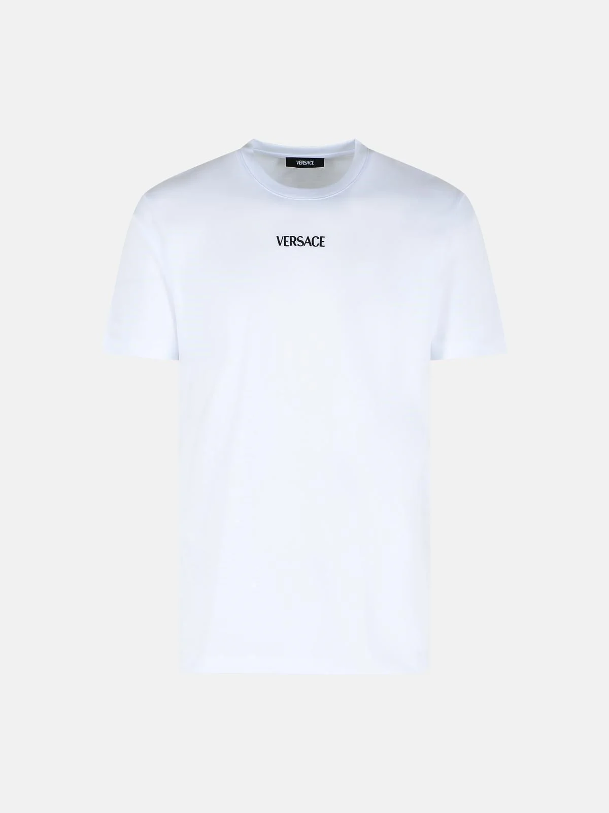 WHITE COTTON T-SHIRT - 1