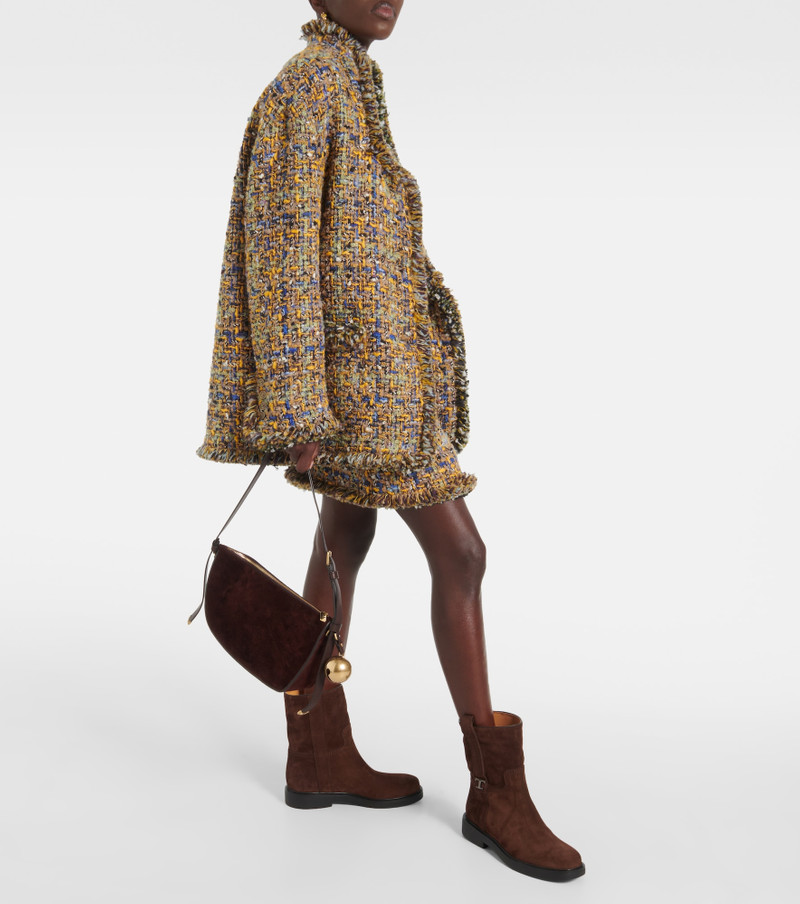 Tod's Suede ankle boots outlook