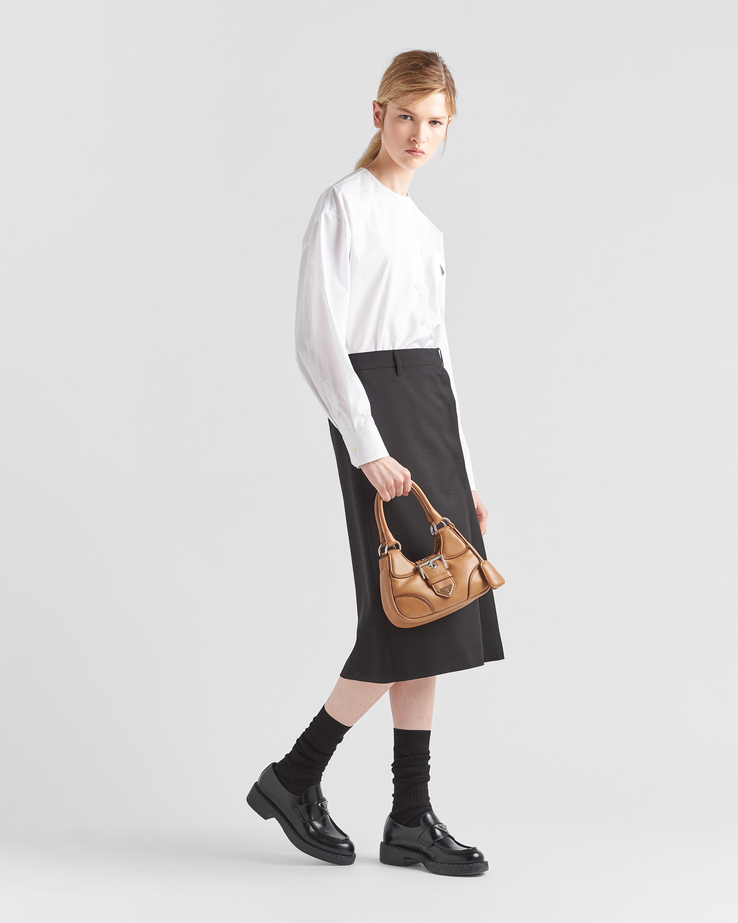 Prada Prada Moon padded nappa-leather bag | REVERSIBLE
