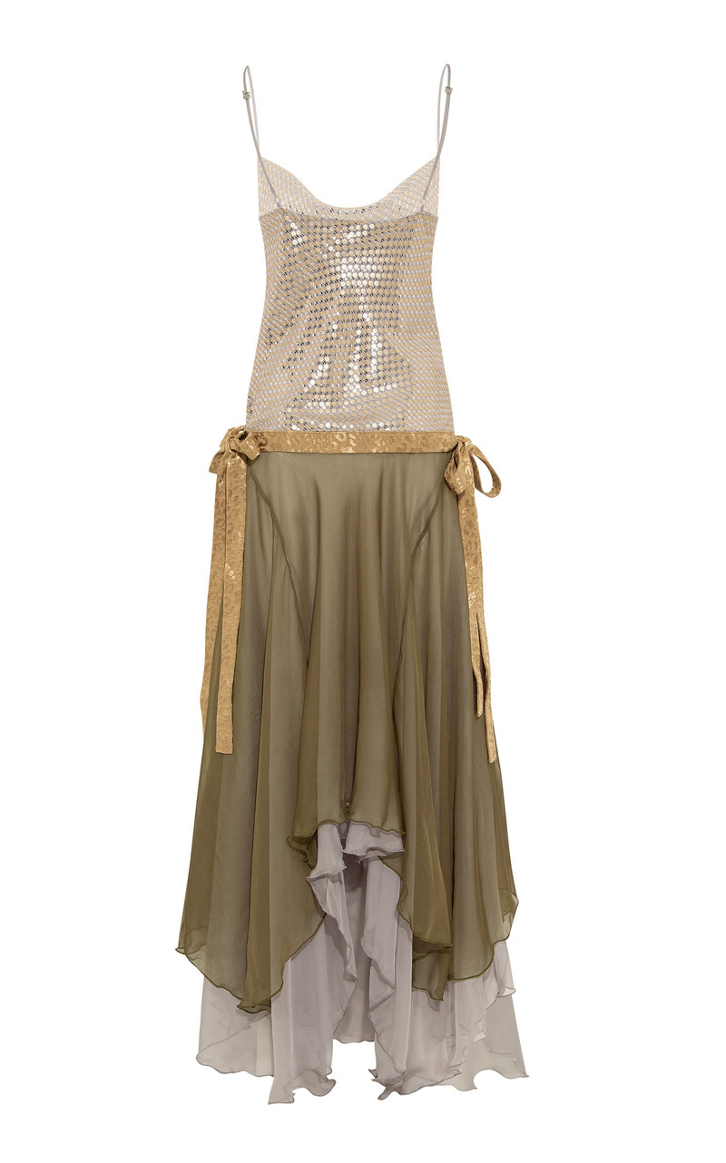 Faisy Sequined Drop-Waist Midi Dress multi 4