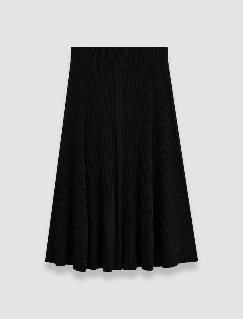 Merino Silk Rib Skirt 1