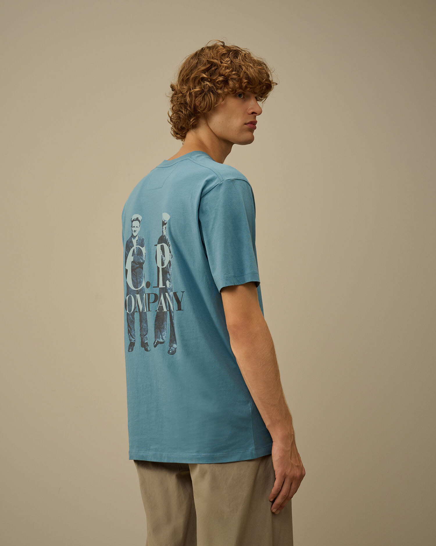 30/1 Jersey British Sailor Short Sleeve Logo T-Shirt - 3