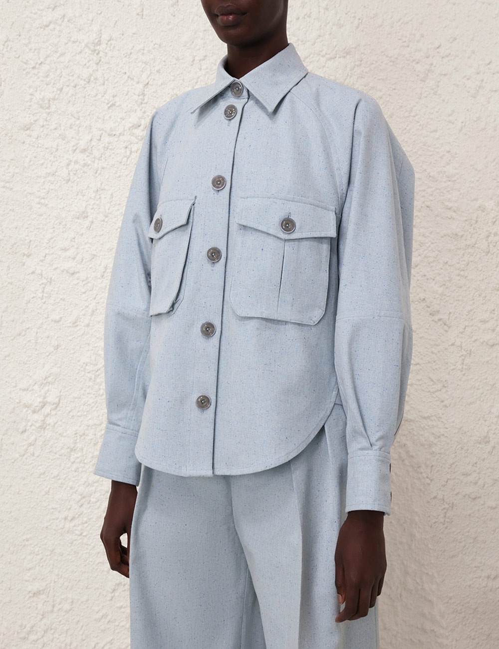 NATURA OVERSIZED POCKET JACKET - 5