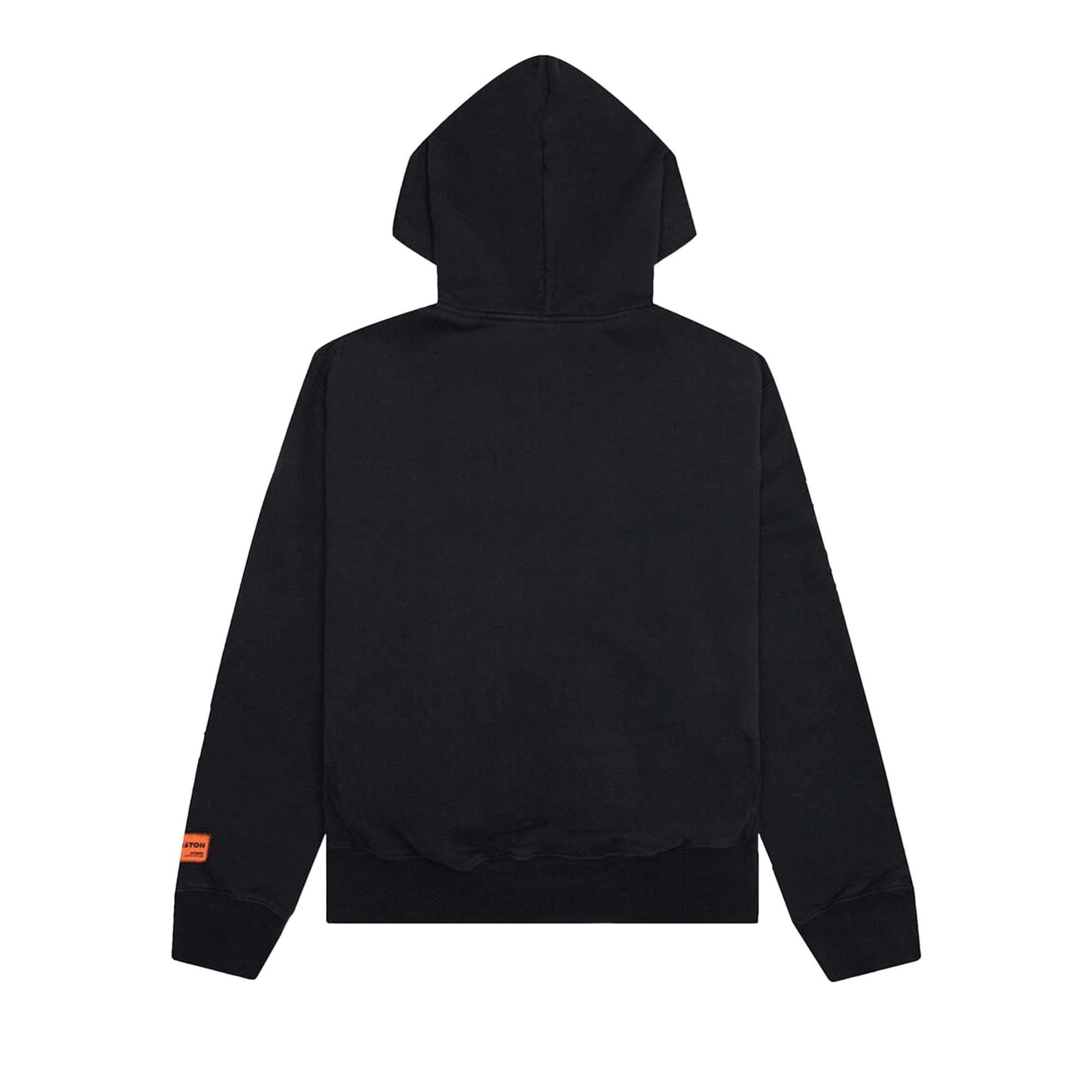 Heron Preston CTNMB Spray Hoodie 'Black/Grey' - 2