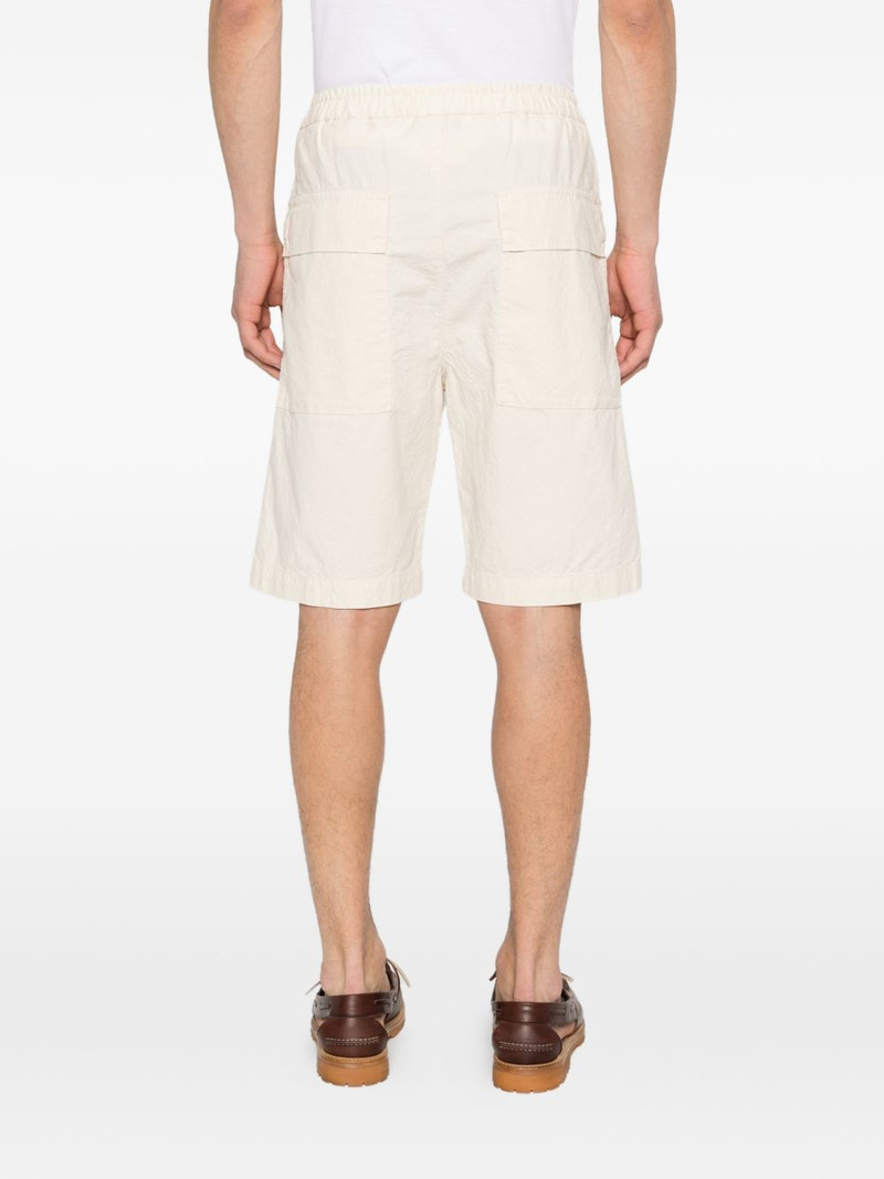 elasticated-waistband shorts 4