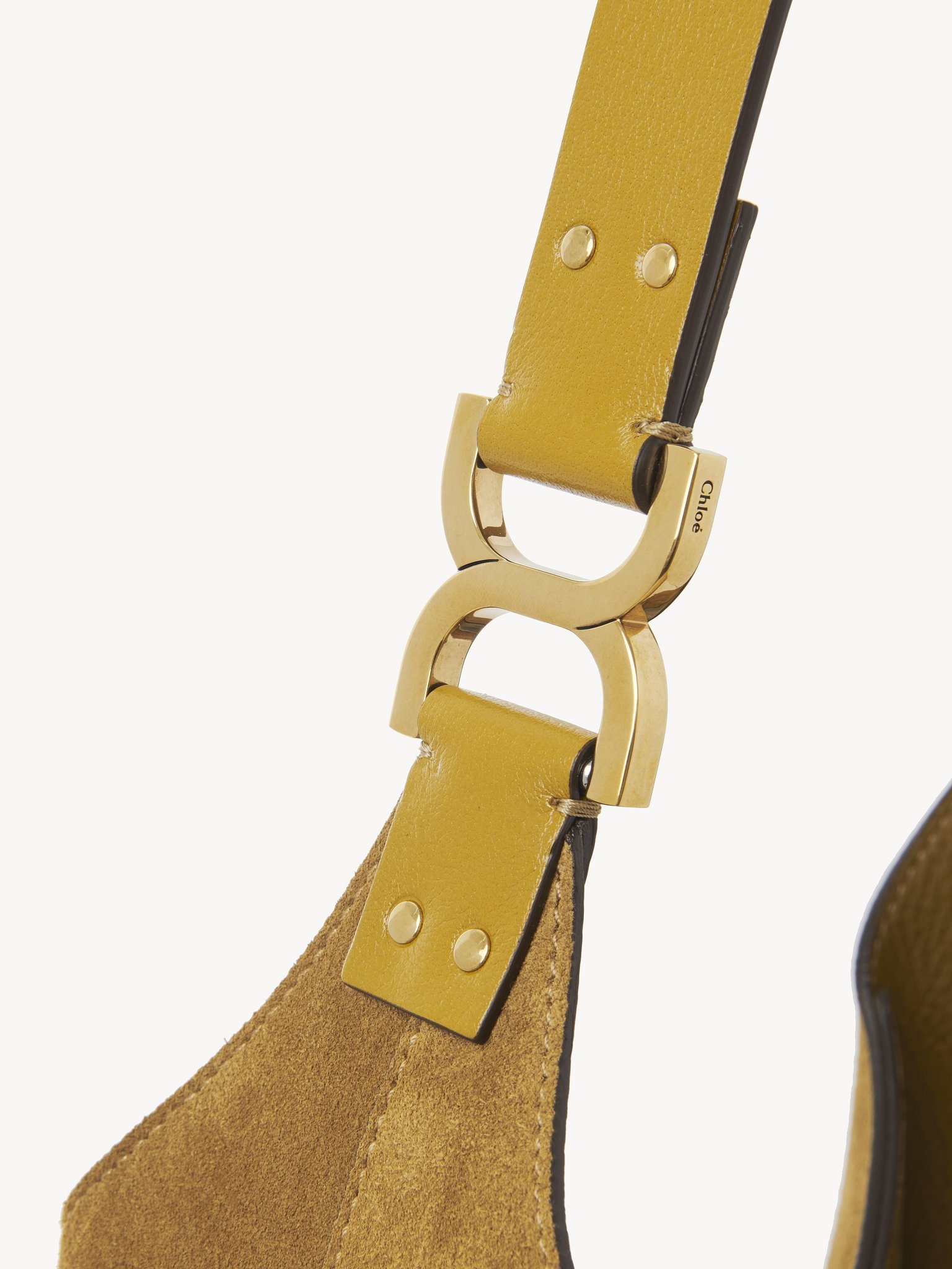 SMALL MARCIE HOBO BAG IN SUEDE LEATHER - 7