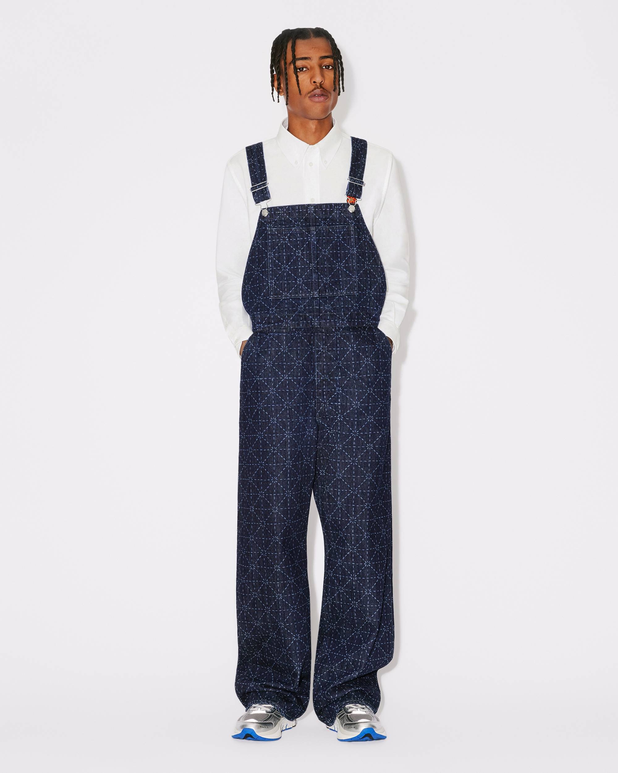 【送料&関税込】Kenzo Cotton Dungarees KENZO KIDS - Teen Dark Blue Denim KOTORA Dungarees