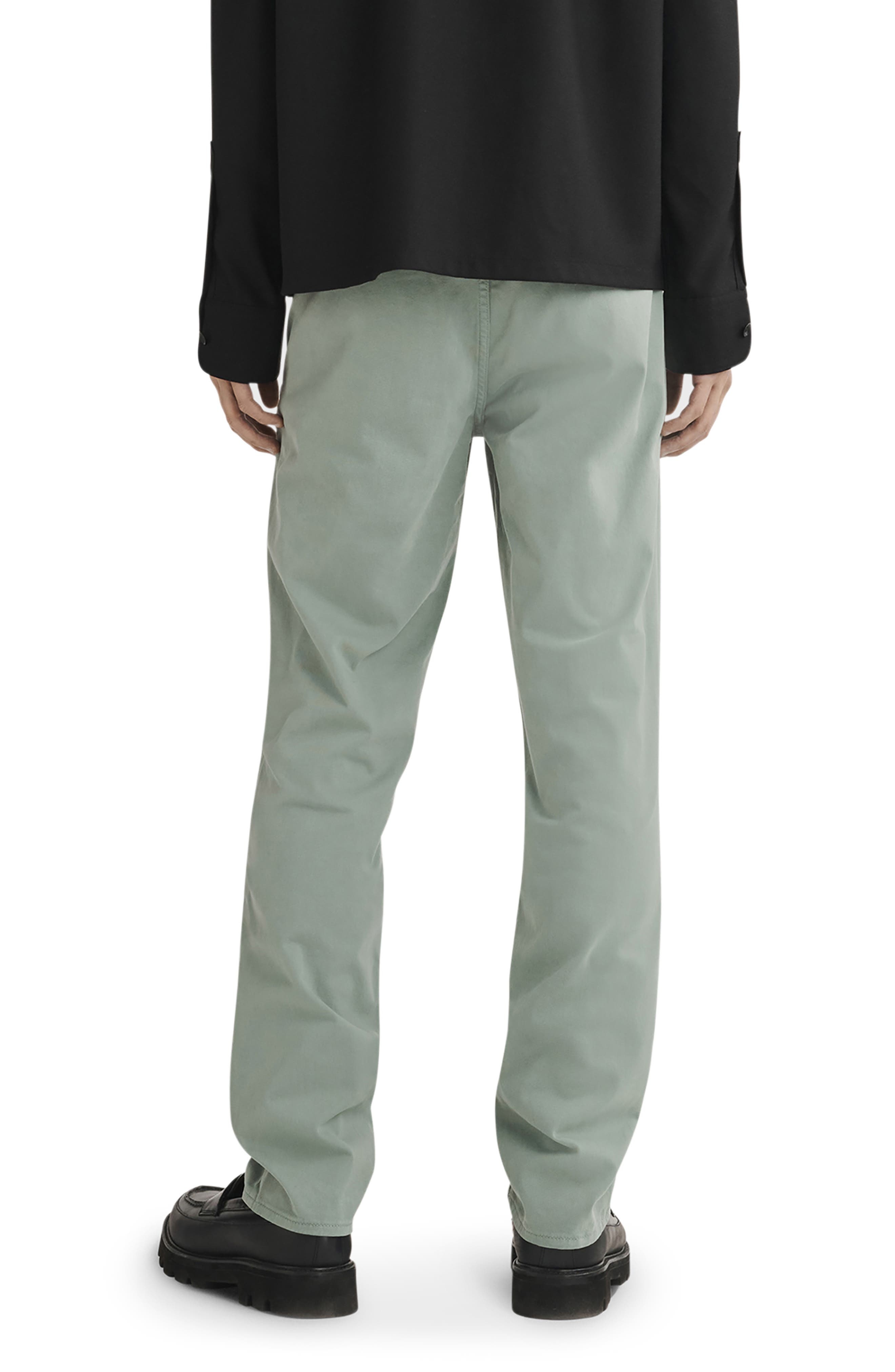 rag & bone Fit 2 Slim Fit Stretch Twill Chinos in Rovergreen at Nordstrom - 2
