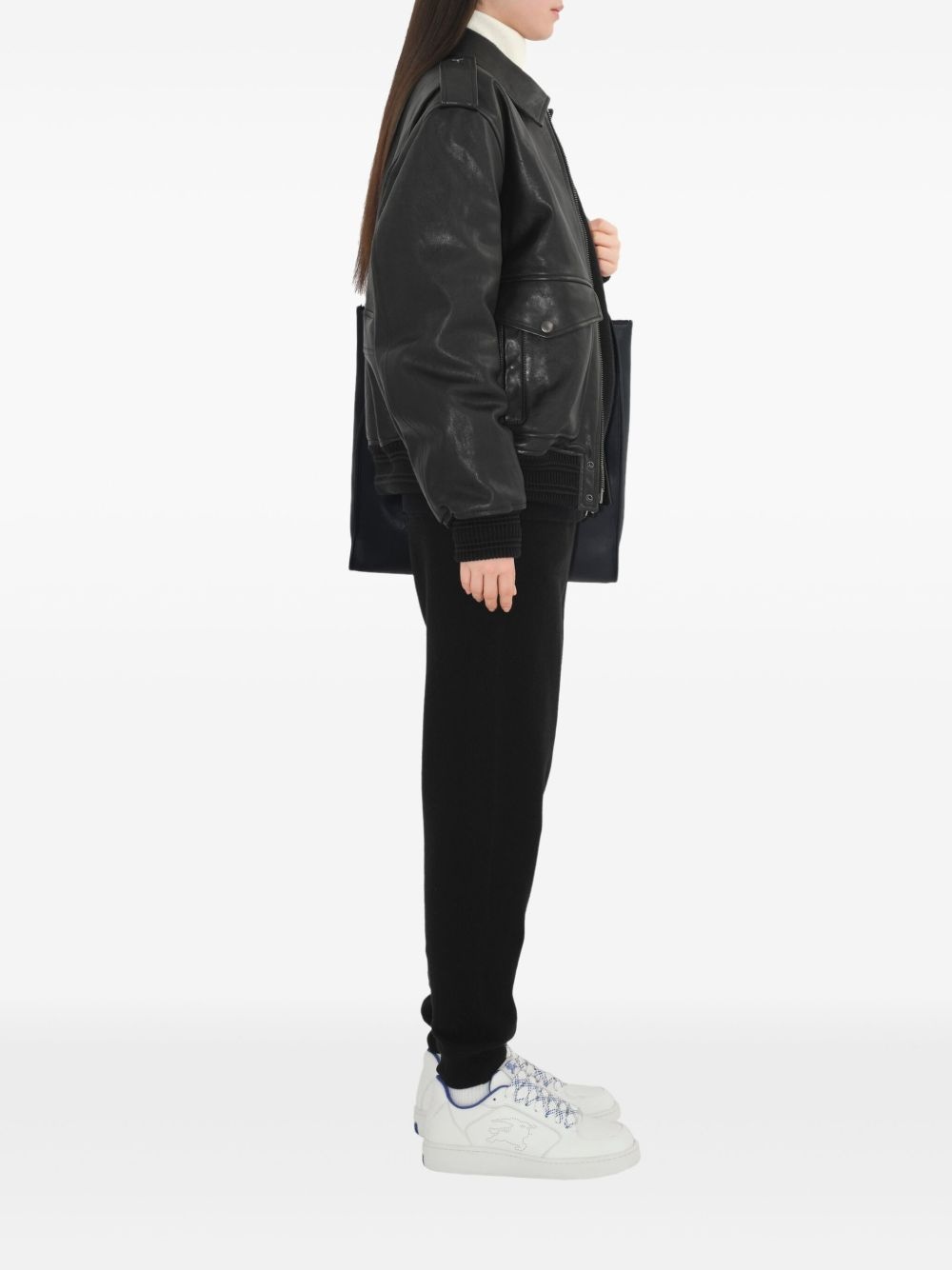 embroidered track pants - 3