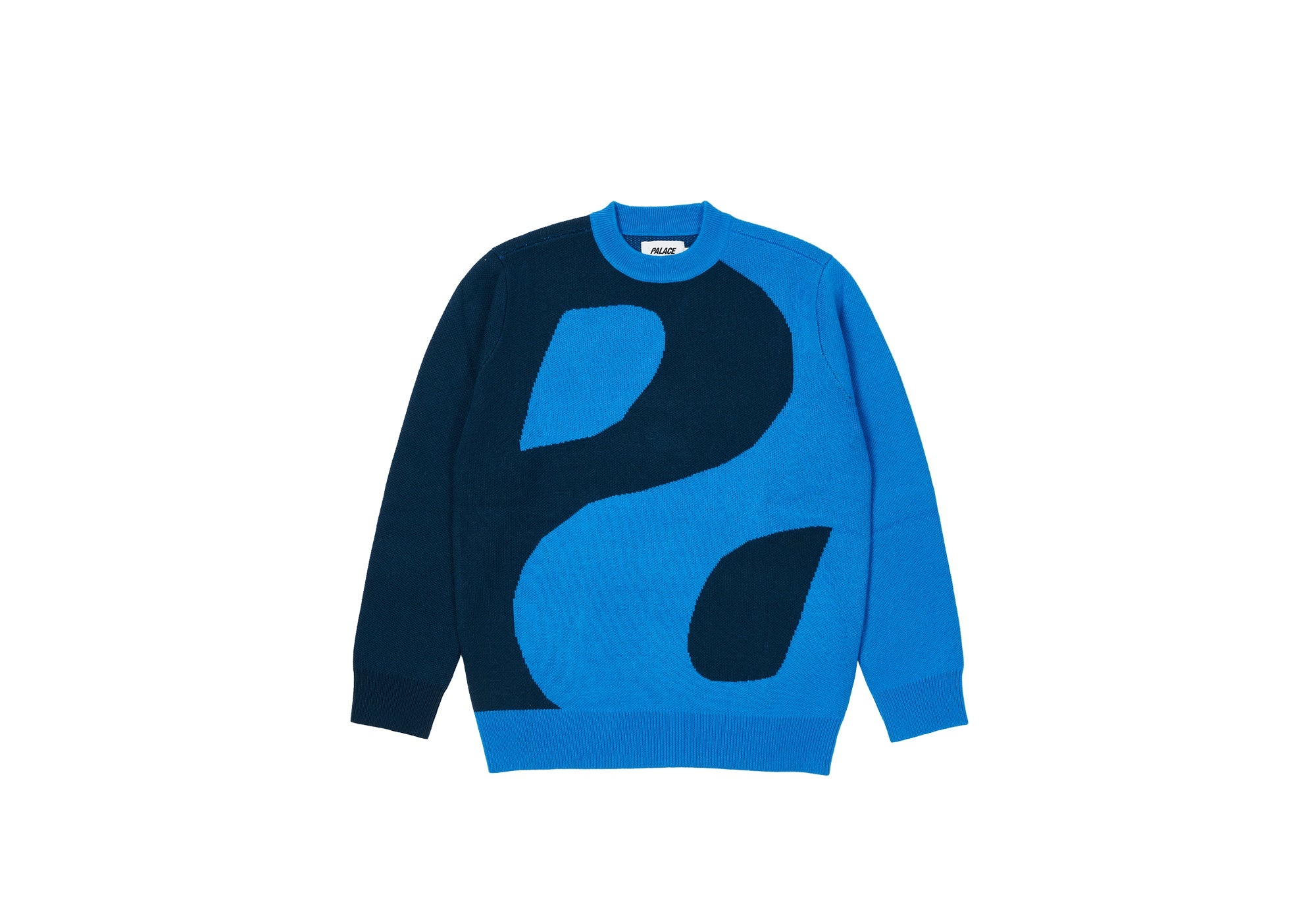 YIN YANG KNIT BLUE TONAL - 1