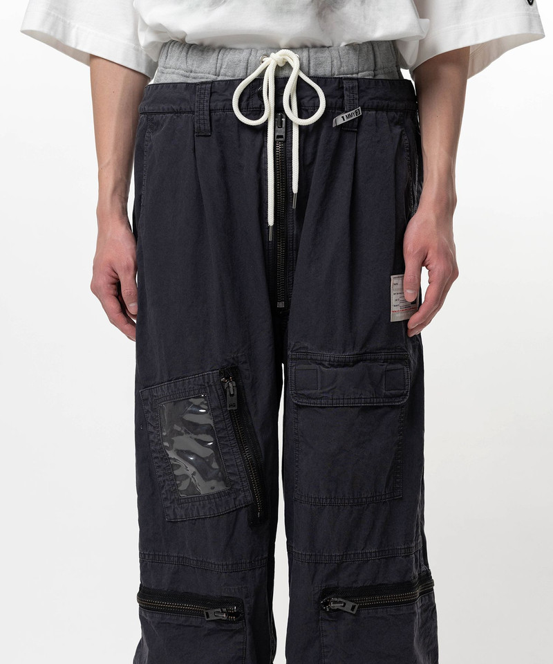 Maison MIHARAYASUHIRO Sweat Pants Combined Flight Pants outlook