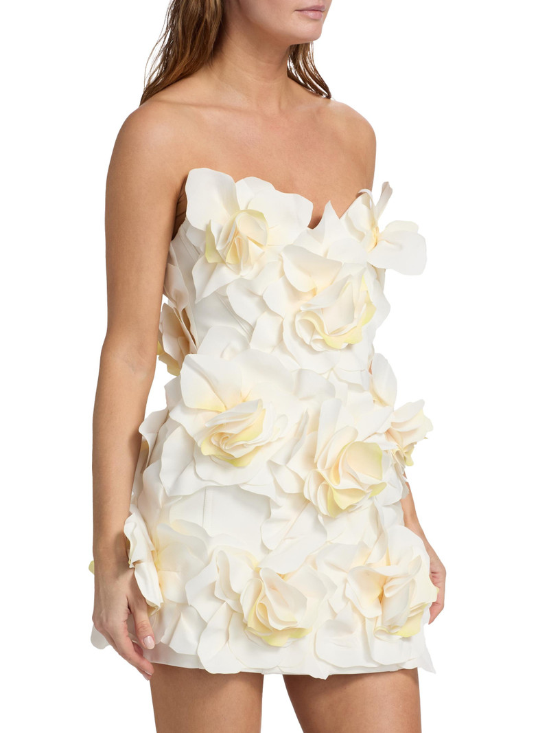 Women's Jackhill 3D Floral Minidress - Ivory 4
