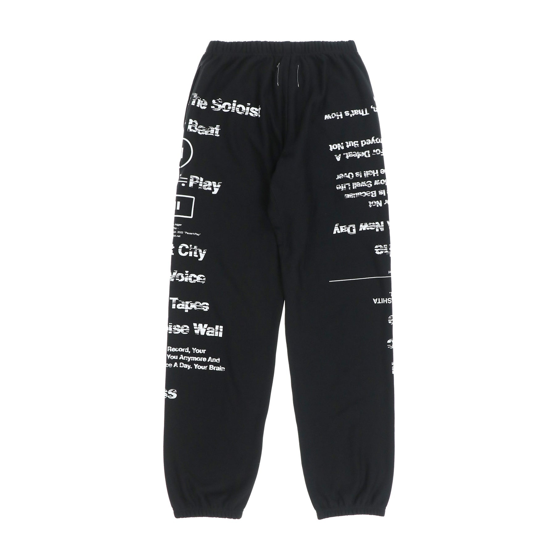 JOGGER PANT(PAUSE=PLAY) / BLK - 2