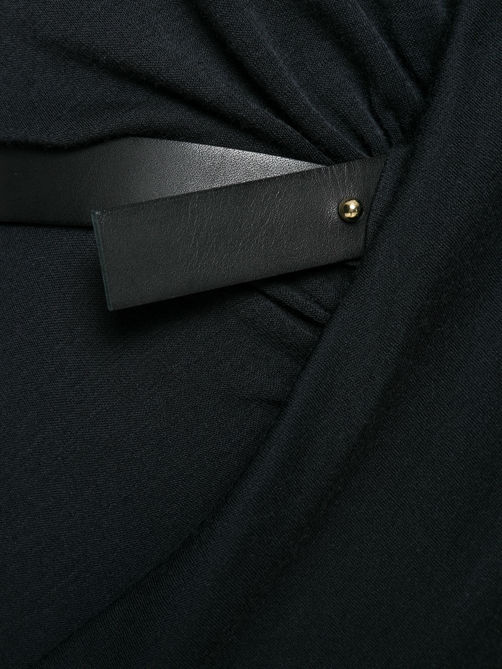 v-neck crossover dress - 5