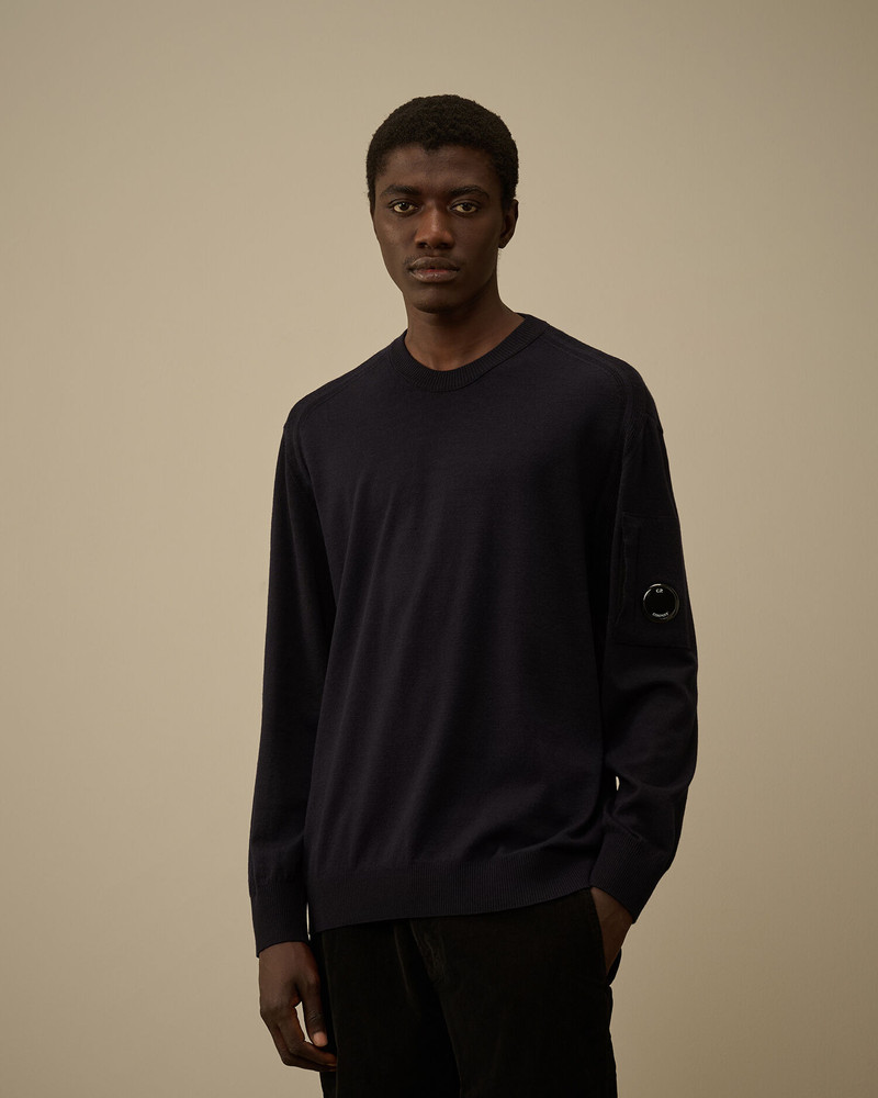 Extrafine Merino Wool Crewneck Sweater 3