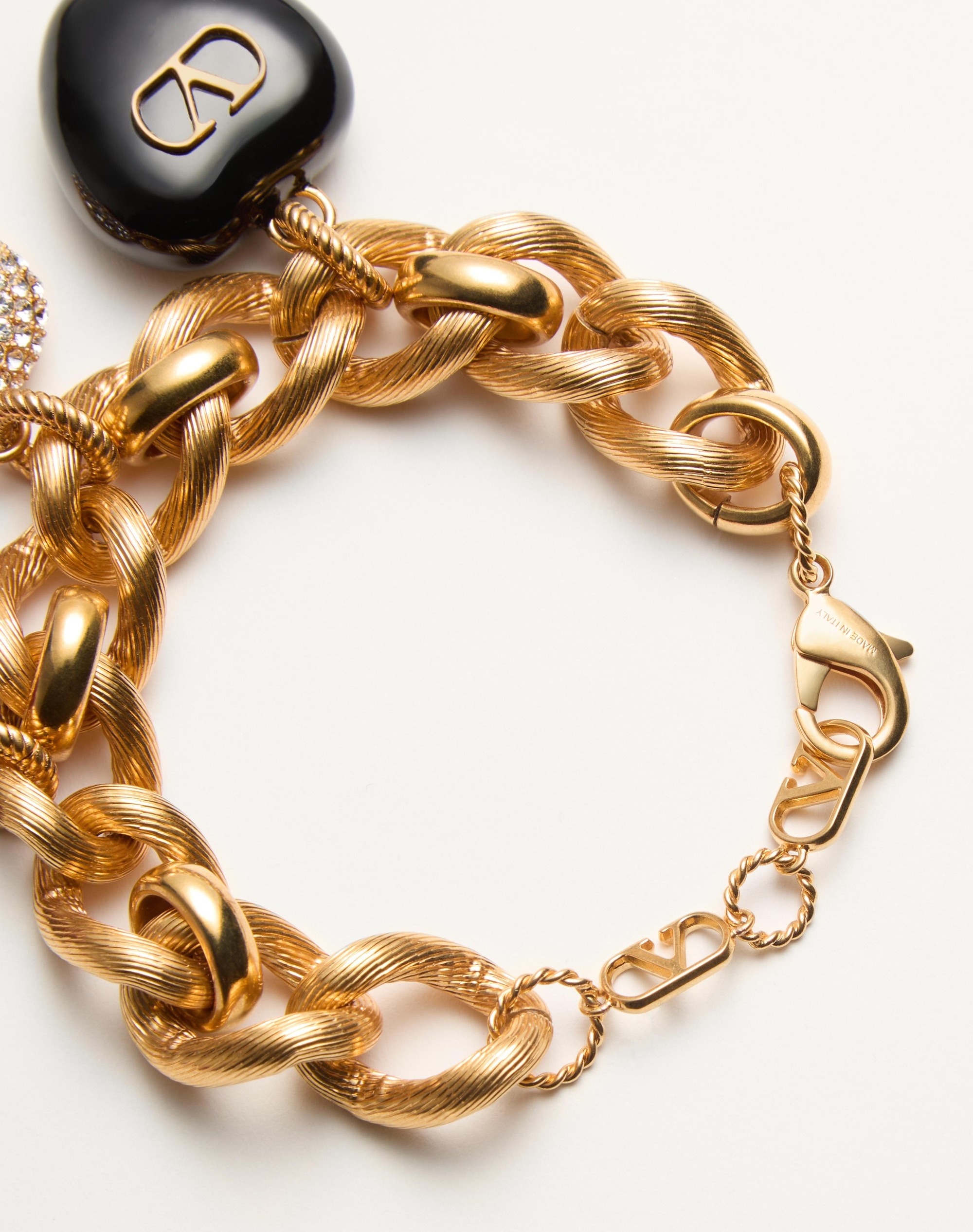 COEUR ROYAL METAL, ENAMEL AND SWAROVSKI® CRYSTAL BRACELET - 4