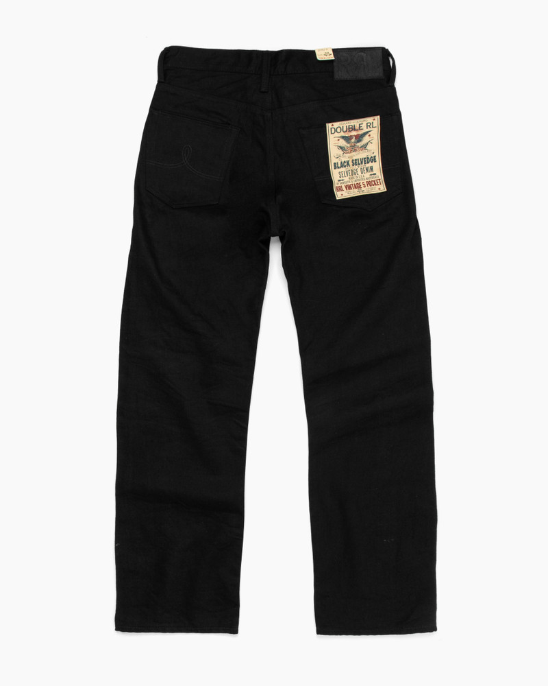 RRL by Ralph Lauren 5-Pocket Black Selvedge Jean outlook