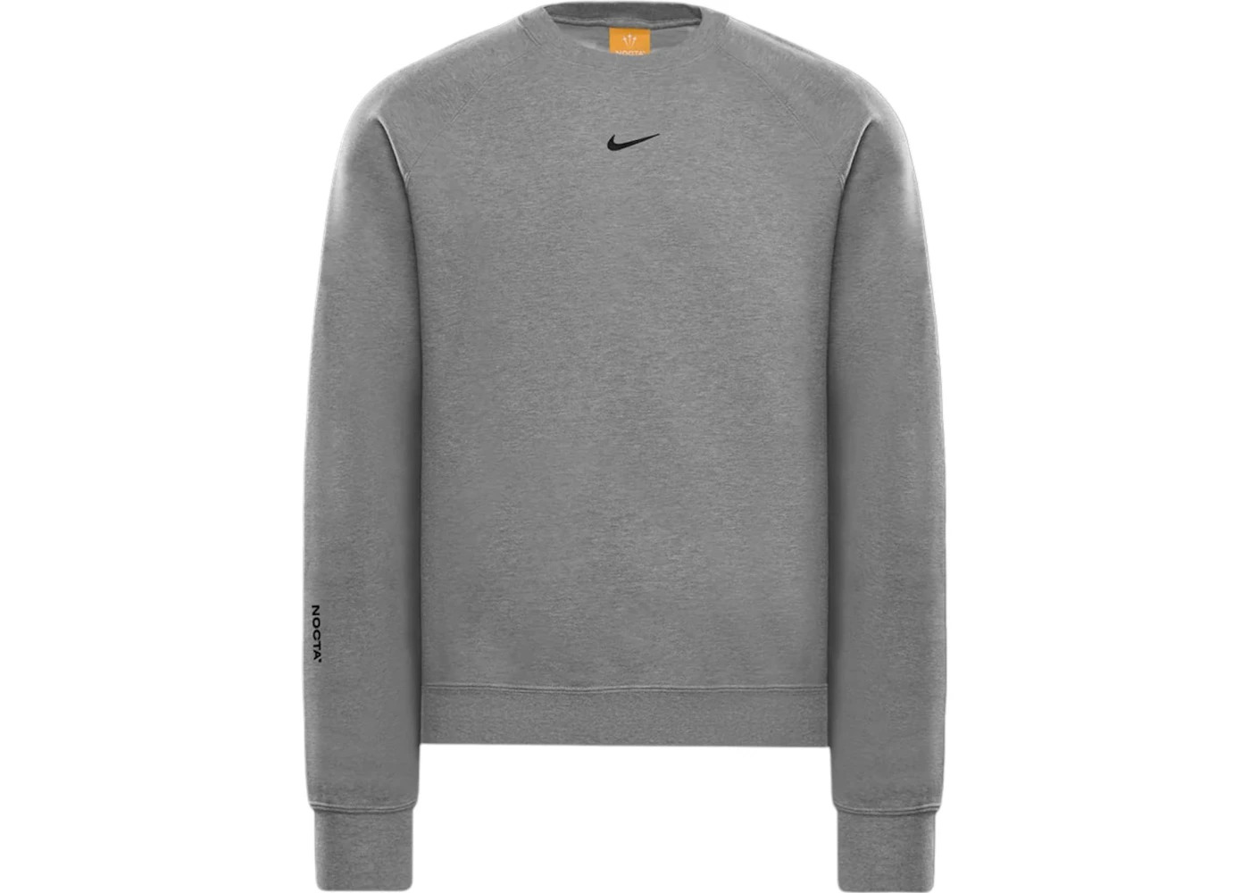 Nike x NOCTA Fleece CS Crew Grey - 1