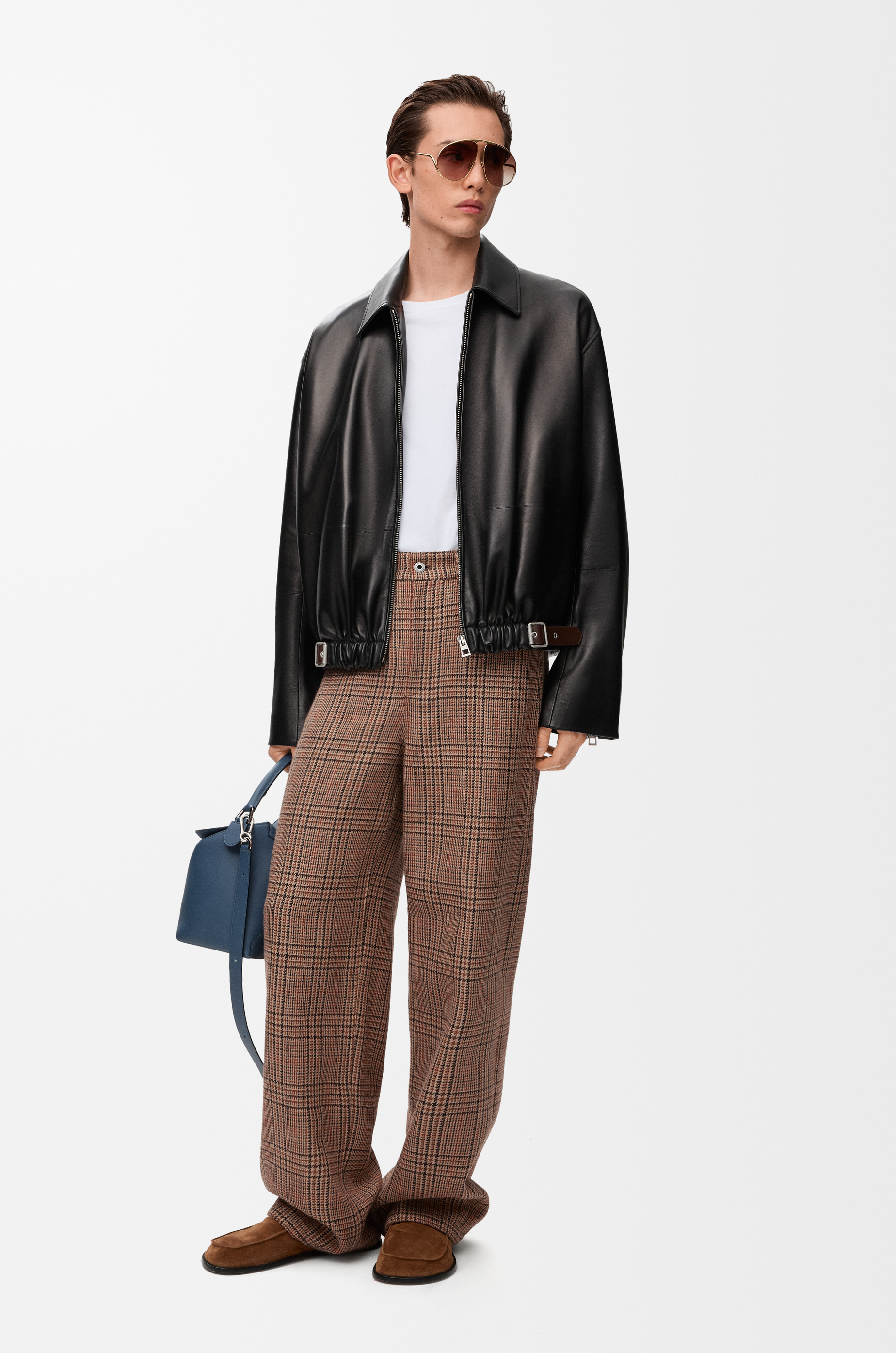 Barrel trousers in wool - 2