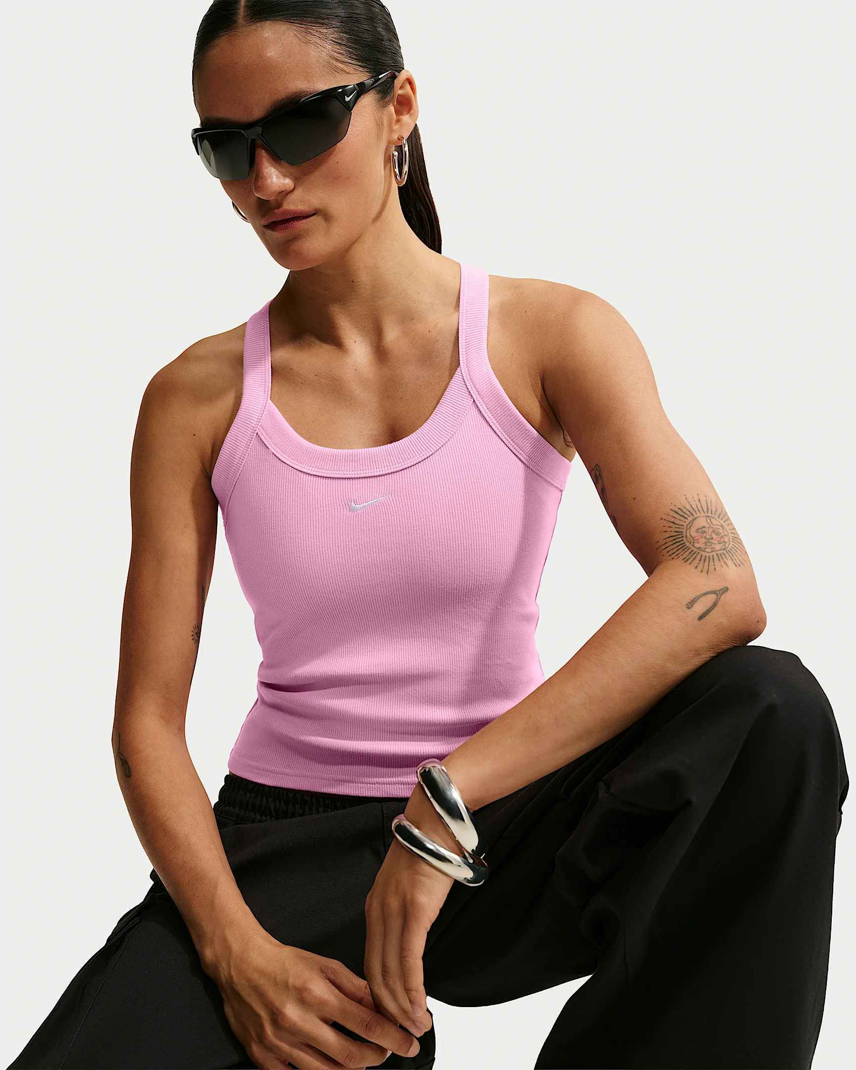 Nike Sportswear Chill Knit Women's Tight Mini-Rib Tank Top - 1