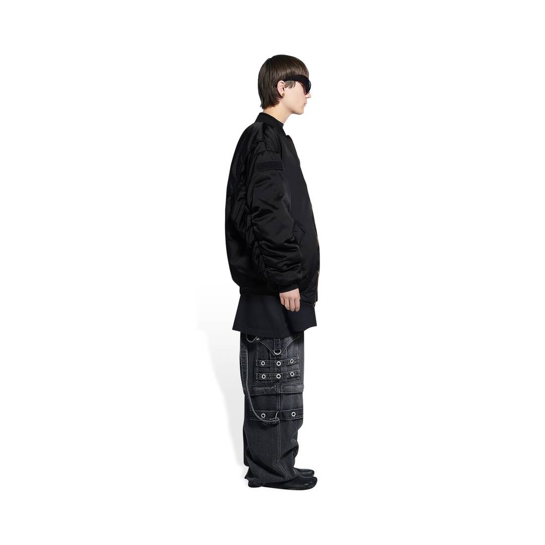 Men's Cities Paris Bomber in Black - 3
