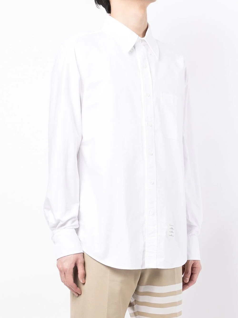 Straight Fit Button Down Shirt - 3