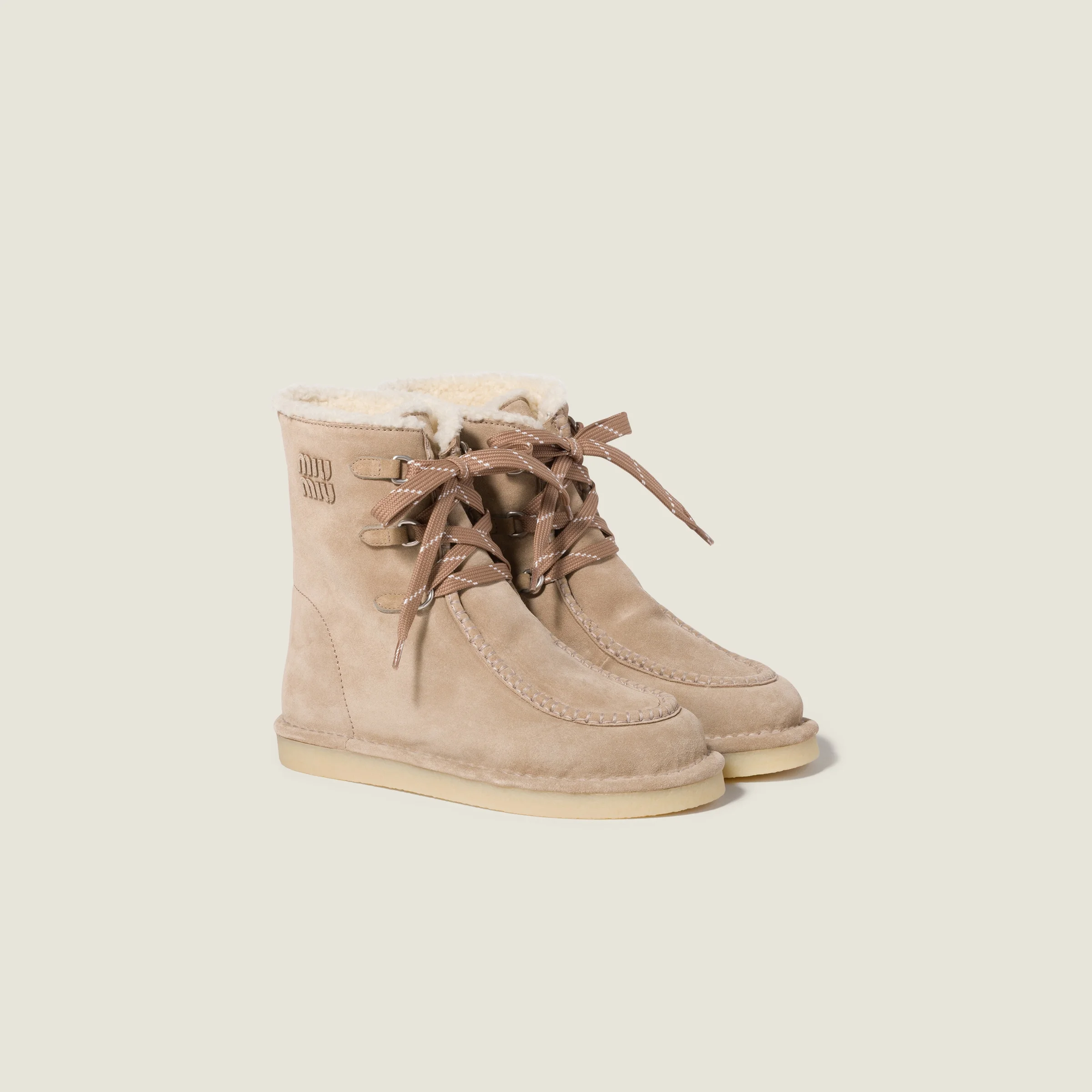 Suede booties - 1