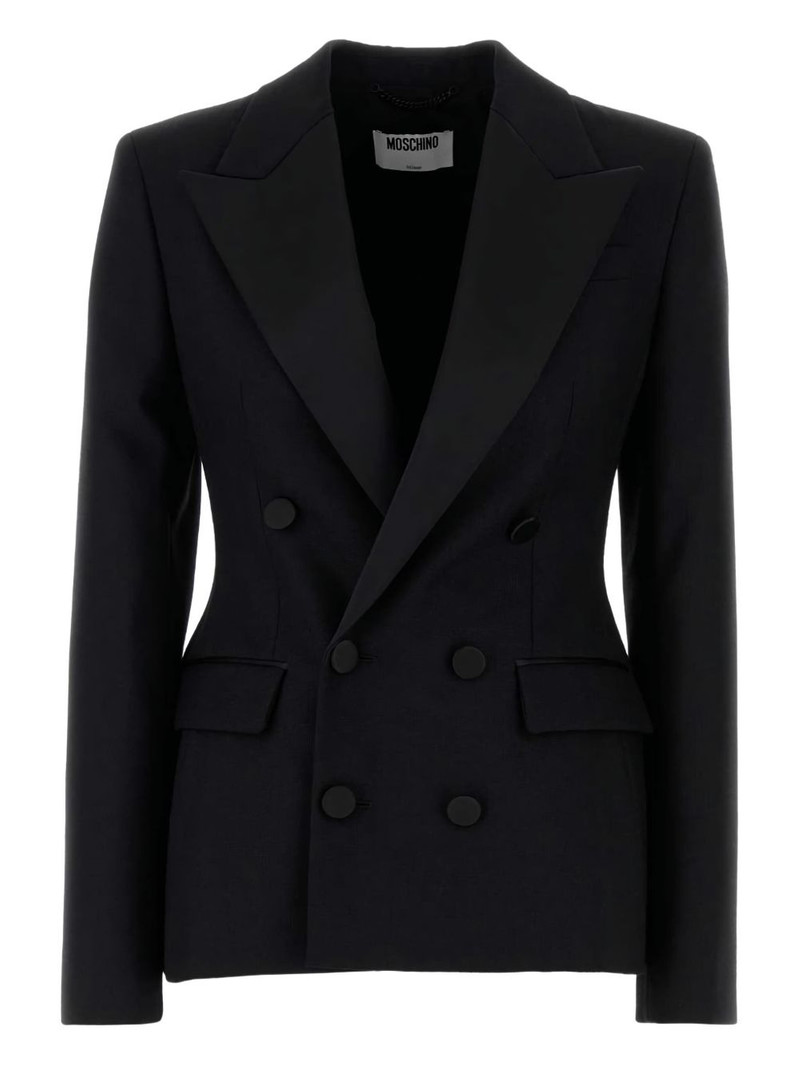 double-breasted wool blazer 1