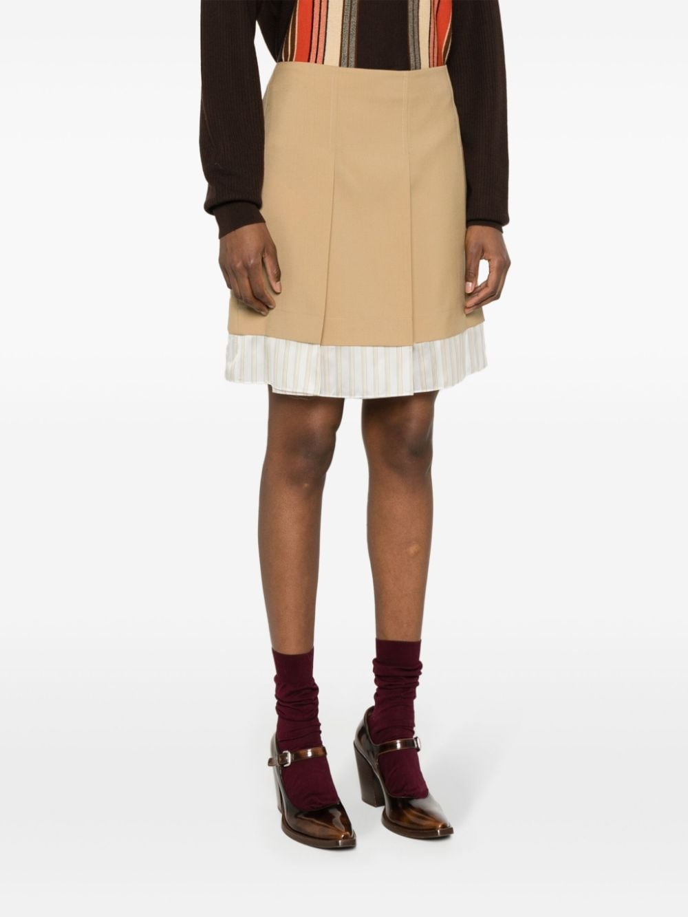 pleated mini skirt - 5