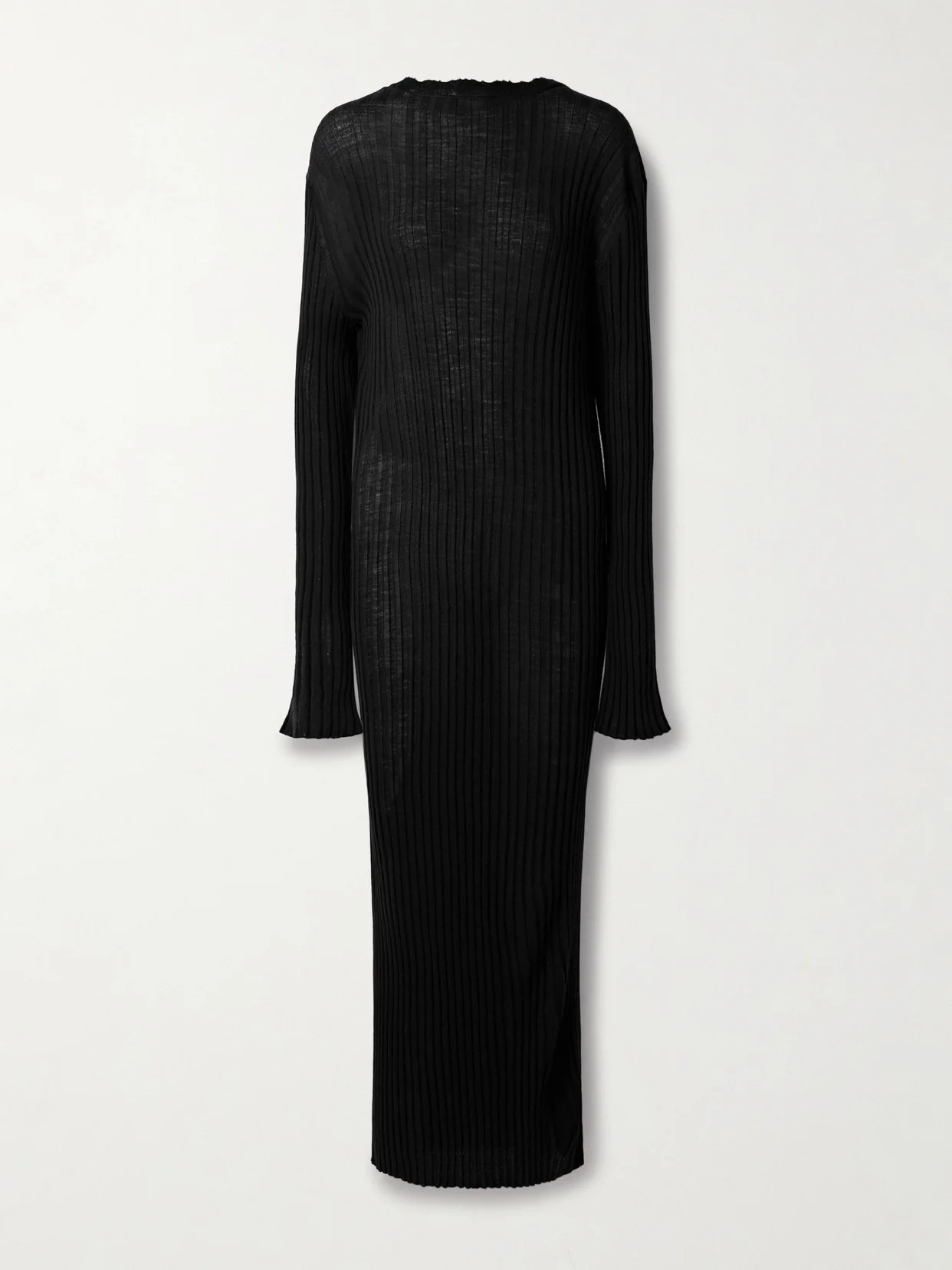 Sigrid Ribbed Merino Wool-blend Maxi Dress - 1