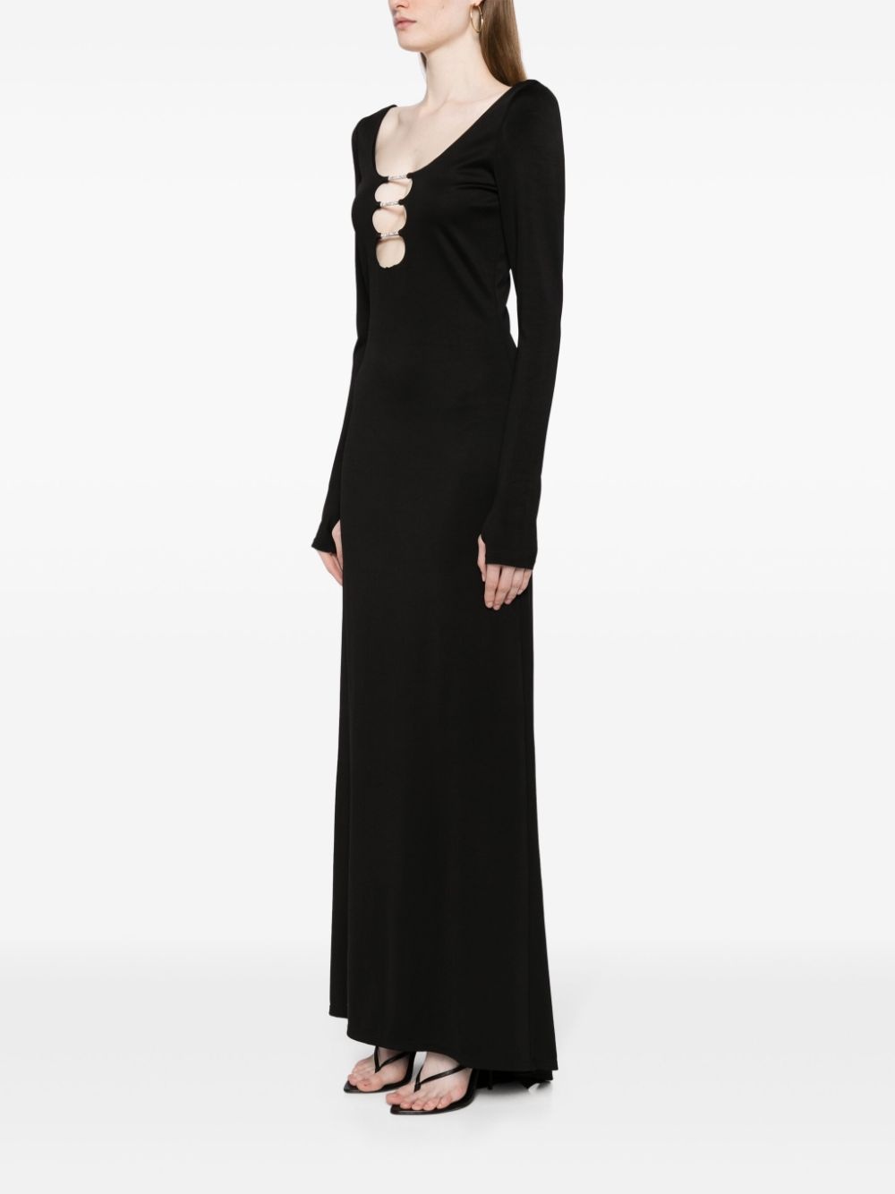 Kalena cut-out maxi dress - 3