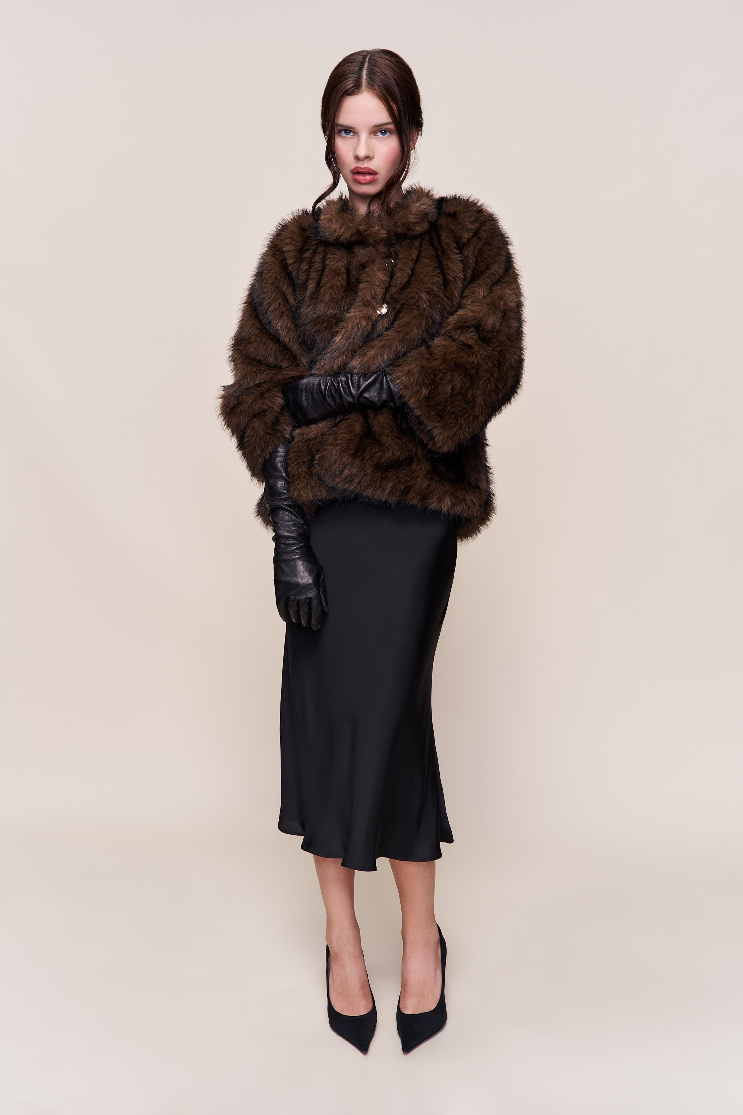 LUCIENNE FAUX FUR TOPPER - 4