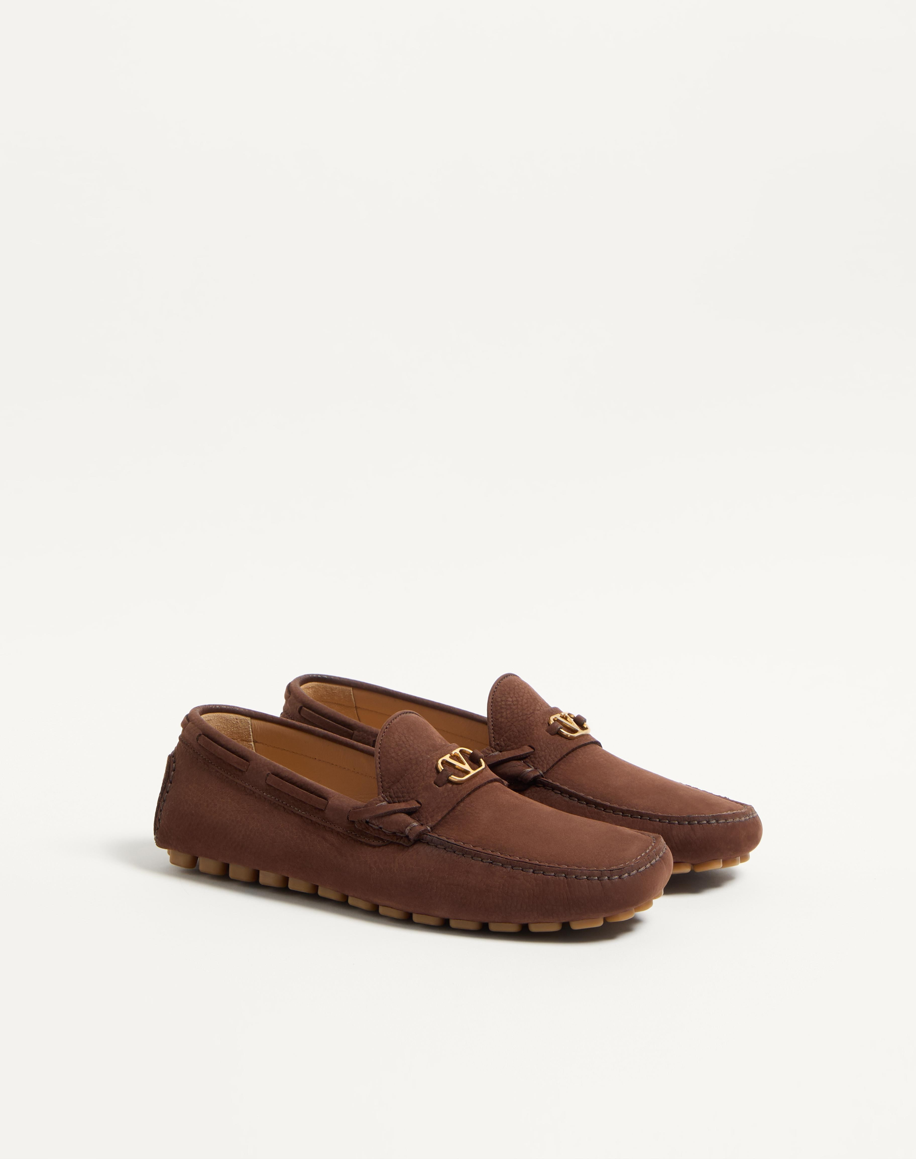 DRIVER FASTAWAY LOAFER IN DEERSKIN SUEDE - 3