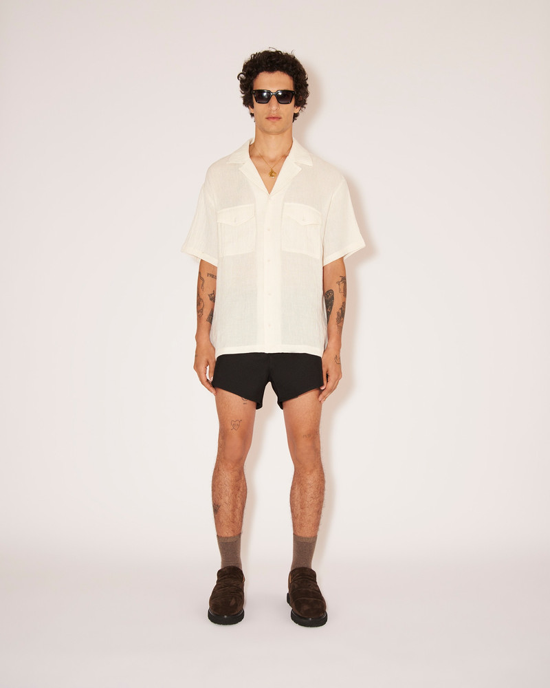 Nanushka SAN - Double suiting boxer style shorts - Black outlook