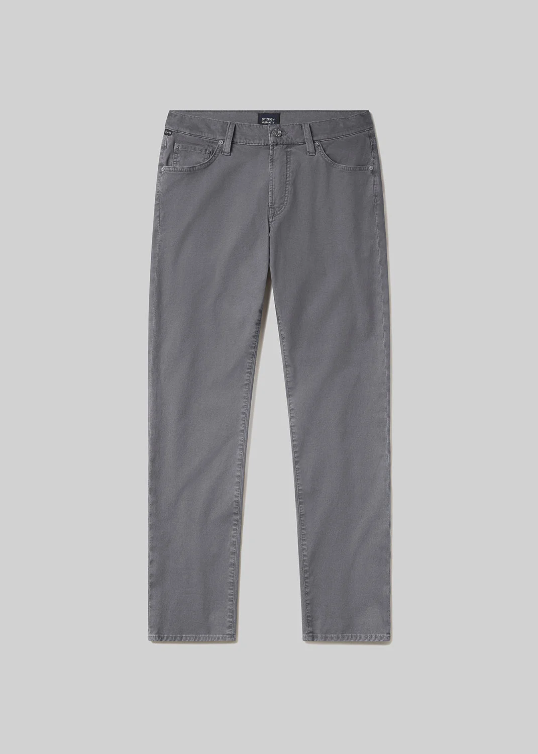 Gage Slim Straight Italian Canvas
In Heron Grey - 1