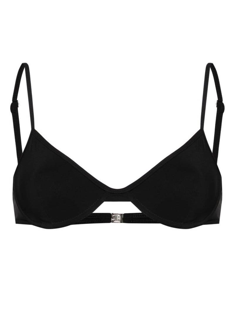 underwire half-cup bikini top 1