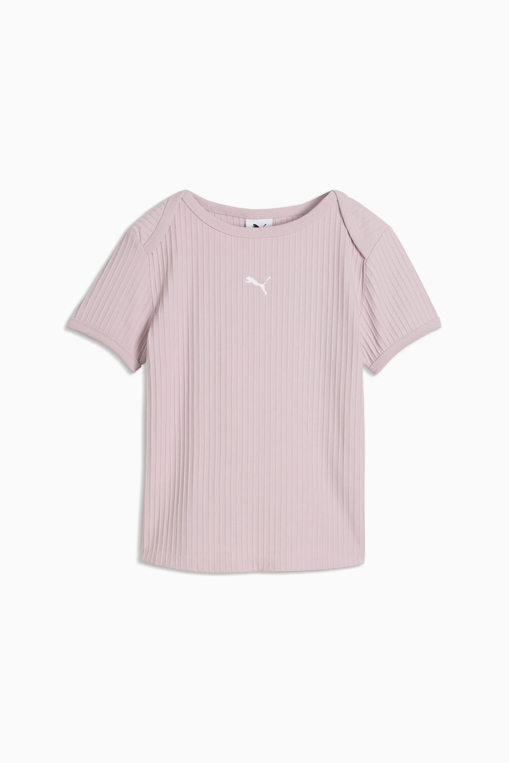 PUMA Essentials Women's Ribbed Slim Tee - 1