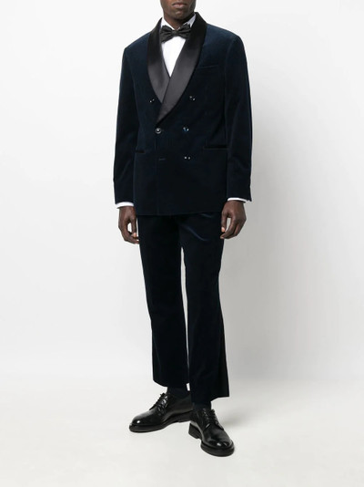 Brunello Cucinelli double-breasted dinner suit outlook