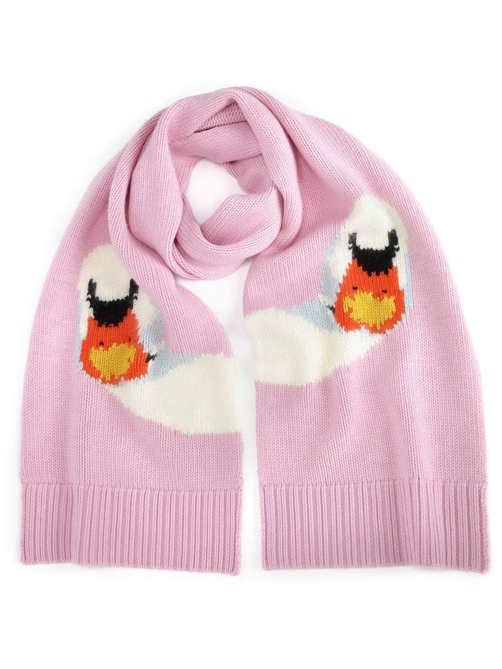 swan-knit scarf - 1